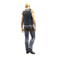 Miniatur Figur Biker/Gang Mitglied mit Weste: Glatzkopf (Nr. 283)