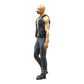 Miniatur Figur Biker/Gang Mitglied mit Weste: Glatzkopf (Nr. 283)