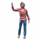 Miniatur Figur: Jungendlicher Sprayer - Junger Mann mit Kapuzenpulli und Graffiti Spraydose (Nr. 286)