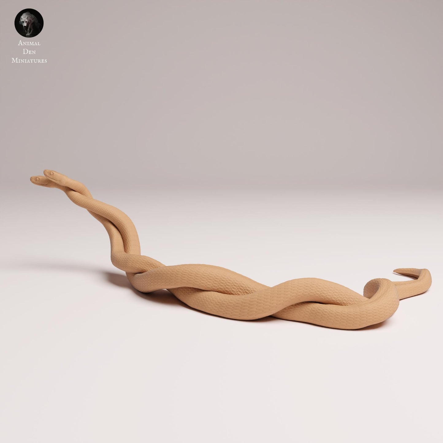 Produktfoto Tier Figur Diorama, Modellbau: 0: Dschungel Tier Figuren: Paarende Schwarze Mambas (Ref 25_08_11)