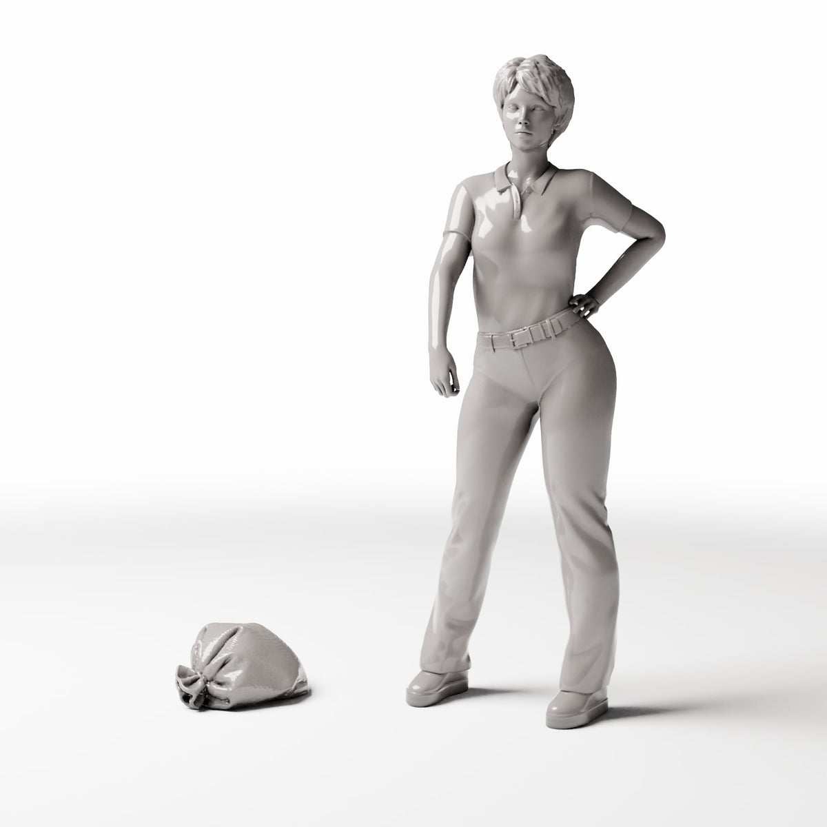 Diorama Modellbau Produktfoto 1: Diorama Militär: Gefüllter Sandsack mit Knoten (Ref. 391D)
