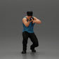 Diorama Modellbau Produktfoto 1: Diorama Figur: Kniende Miniaturfigur mit Gewehr - defensive Taktik-Pose für Diorama (Ref Nr. A140)