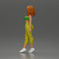 Diorama Modellbau Produktfoto 4: Miniaturfigur: Stehende Frau mit lockigem Haar in grünem Outfit, posierend (Ref Nr. A130)