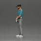Diorama Modellbau Produktfoto 5: Diorama Figur: Miniatur-Golfer stehend mit Kappe, Handschuh und Golfschläger - Dioramafigur (Ref Nr. A143)