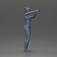 Diorama Modellbau Produktfoto 7: Diorama-Miniatur: Frau im Bikini macht Selfie am Strand, stehende Figur (Ref Nr. A69)