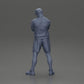 Diorama Modellbau Produktfoto 9: Figur: Mann mit verschränkten Armen, Cap, Jacke, Shorts, Sportschuhe (Ref Nr. A125)
