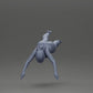 Diorama Modellbau Produktfoto 11: Diorama-Miniatur: Frau im roten Bikini, elegante Tauch-/Sprungpose (Ref Nr. A137)