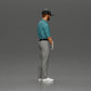 Diorama Modellbau Produktfoto 14: Diorama Figur: Miniatur-Golfer stehend mit Kappe, Handschuh und Golfschläger - Dioramafigur (Ref Nr. A143)