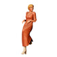 3DP Miniatures 7: Stehende Figur: Frau im langen Kleid & Stiefeln (Ref. Nr. 458)