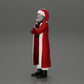 Diorama Modellbau Produktfoto 5: Weihnachtsmann-Miniatur, stehend mit verschränkten Armen für Diorama (Ref Nr. A51)