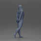 Diorama Modellbau Produktfoto 10: Weibliche Miniaturfigur für Diorama, Bikini & Langarmshirt, Hände hinten (Ref Nr. A53)