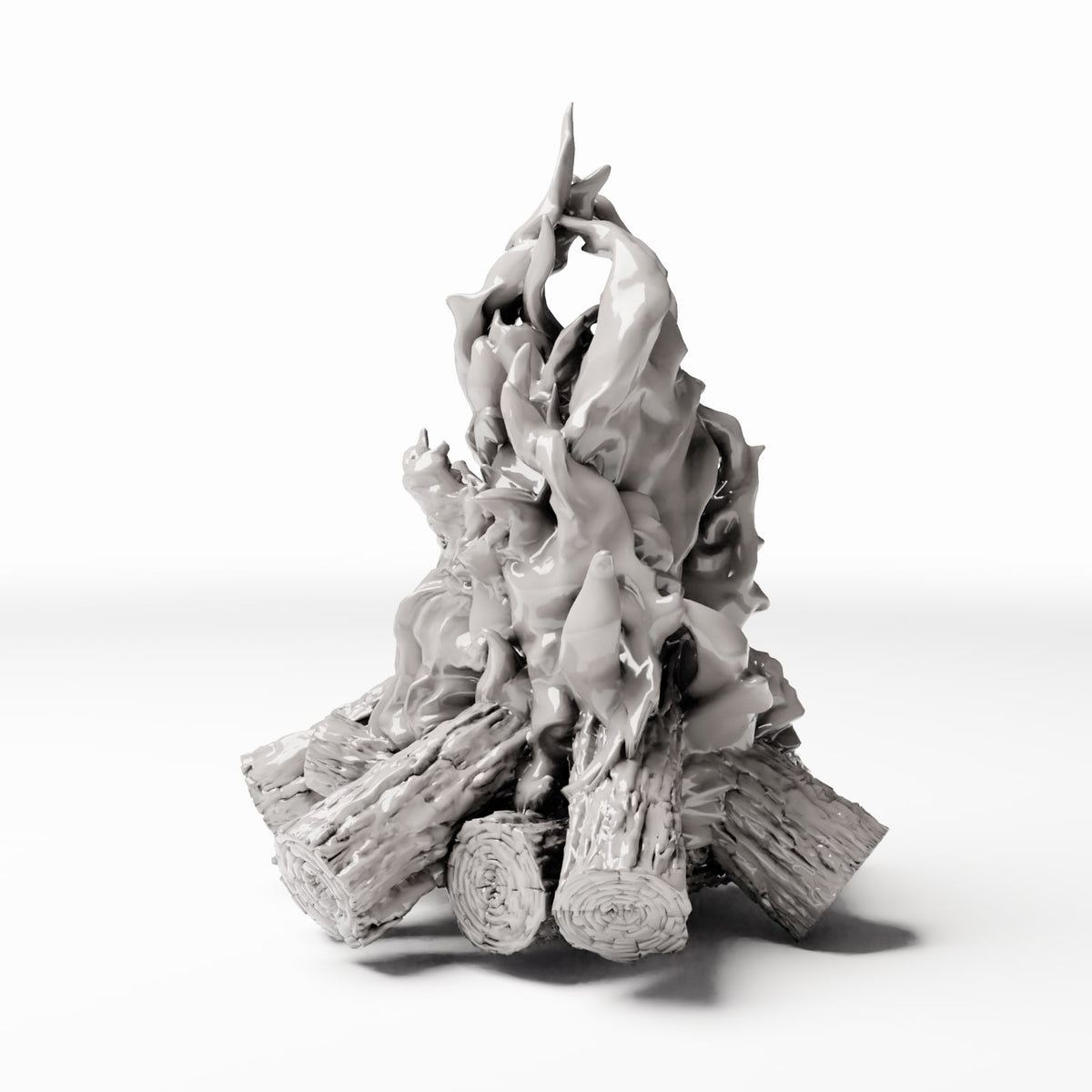 Diorama Modellbau Produktfoto 0: Diorama Gelände: Lagerfeuer mit Holzscheiten (Ref. 428D)