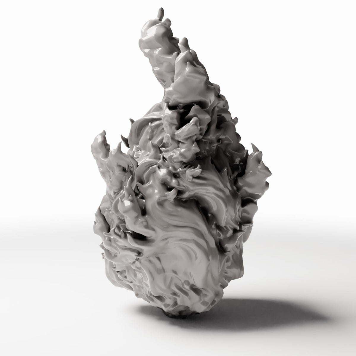 Diorama Modellbau Produktfoto 3: Diorama Gelände: Flammensäule für Ruinen (Ref. 430D)
