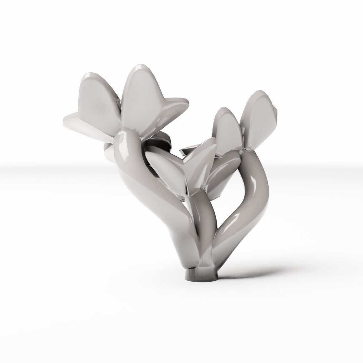 Diorama Modellbau Produktfoto 3: Diorama Pflanzen: Oxalis-Kleepflanze mit Herzblättern (Ref. 487D)