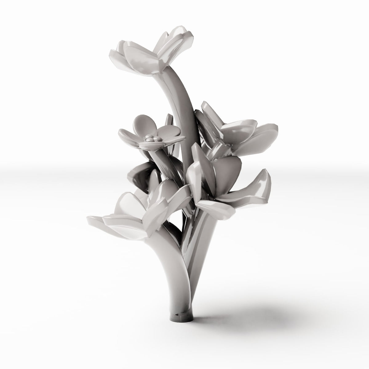 Diorama Modellbau Produktfoto 2: Diorama Pflanzen: Blühender Oxalis-Klee (Ref. 499D)