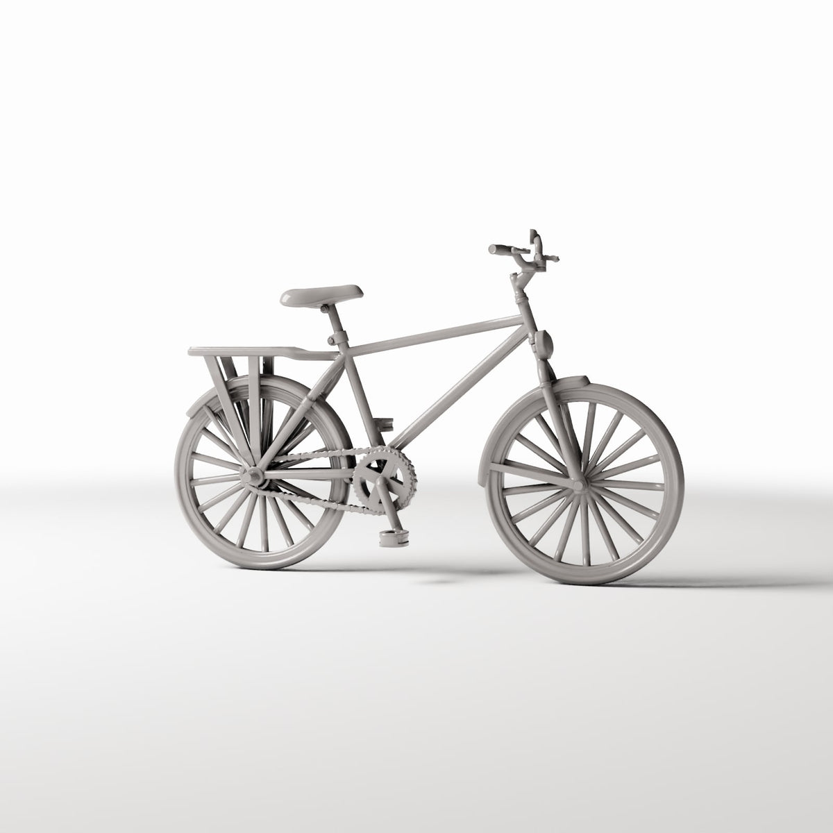 Diorama Modellbau Produktfoto 0: Diorama Straße: Fahrrad mit hinterem Sitz (Ref. 604D)