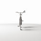 Diorama Modellbau Produktfoto 2: Diorama Straße: Fahrrad mit hinterem Sitz (Ref. 604D)