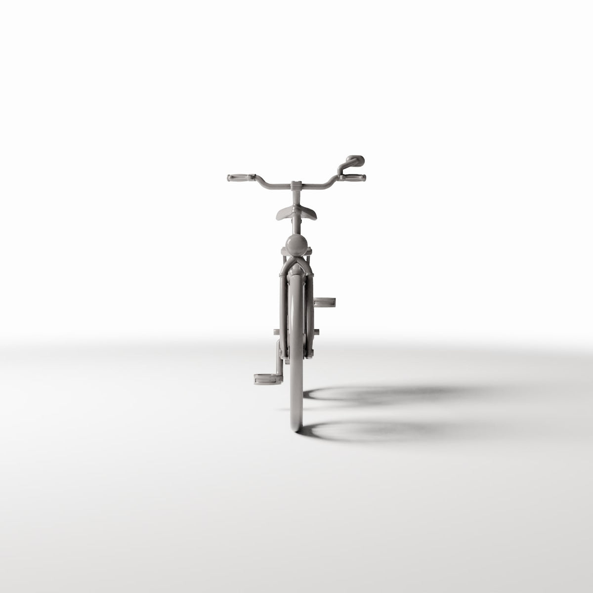 Diorama Modellbau Produktfoto 2: Diorama Straße: Fahrrad mit hinterem Sitz (Ref. 604D)