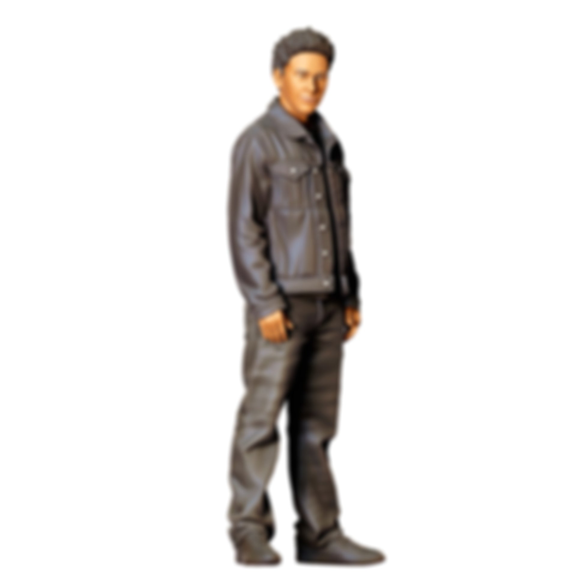 3DP Miniatures 1: Stehende Figur: Karosseriemechaniker mit Jacke (Ref. Nr. 478)