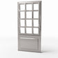Diorama Modellbau Produktfoto 0: Diorama Gebäude: Klassische Tür mit Sprossenfenster (Ref. 705D)