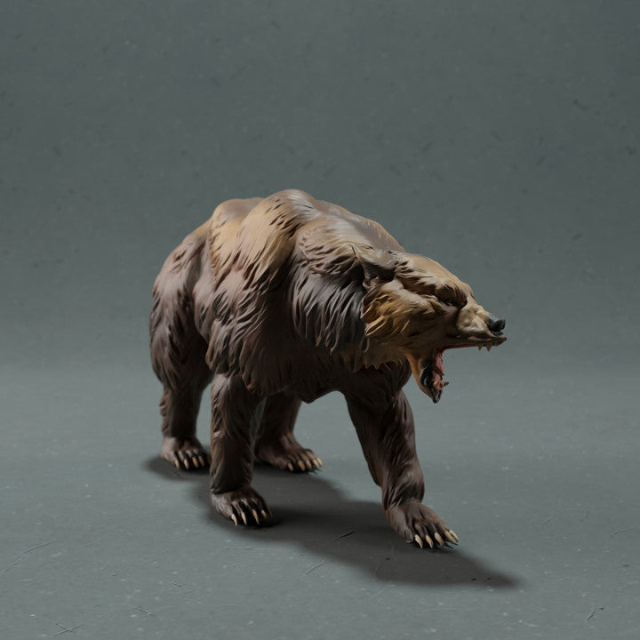 Produktfoto Tierfigur Animal Den Miniatures 2: Wildtier Tierfigur: Grizzlybär (22_10_17)