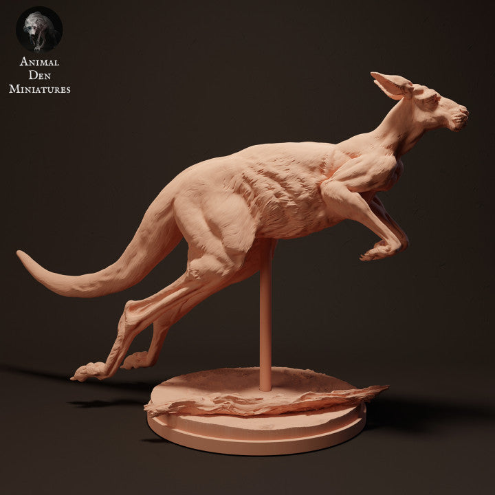 Produktfoto Tierfigur Animal Den Miniatures 1: Wildtier Tierfigur: Rotes Riesenkänguru Jack - springend (23_04_04)