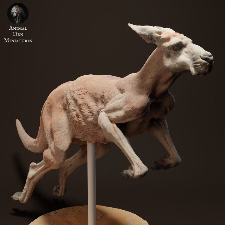 Produktfoto Tierfigur Animal Den Miniatures 2: Wildtier Tierfigur: Rotes Riesenkänguru Jack - springend (23_04_04)