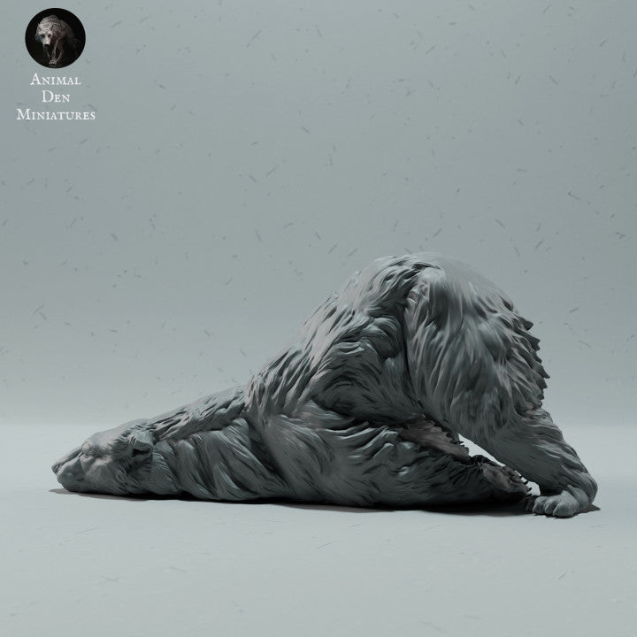 Produktfoto Tierfigur Animal Den Miniatures 3: Arktis Tierfigur: Eisbär - sich kratzend (23_01_08)