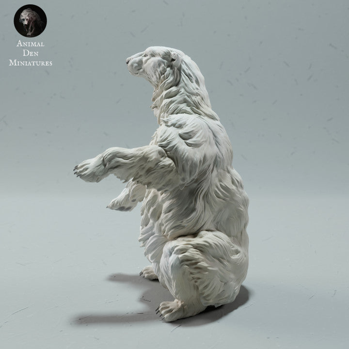 Produktfoto Tierfigur Animal Den Miniatures 2: Arktis Tierfigur: Eisbär - sitzend (23_01_15)
