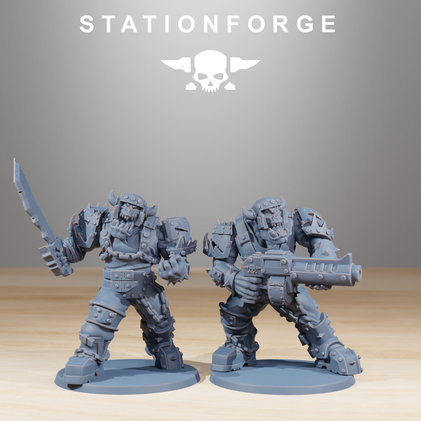 Produktfoto Tabletop 28mm The Printing Goes Ever On (TPGEO)  0: Orkaz Berserkers