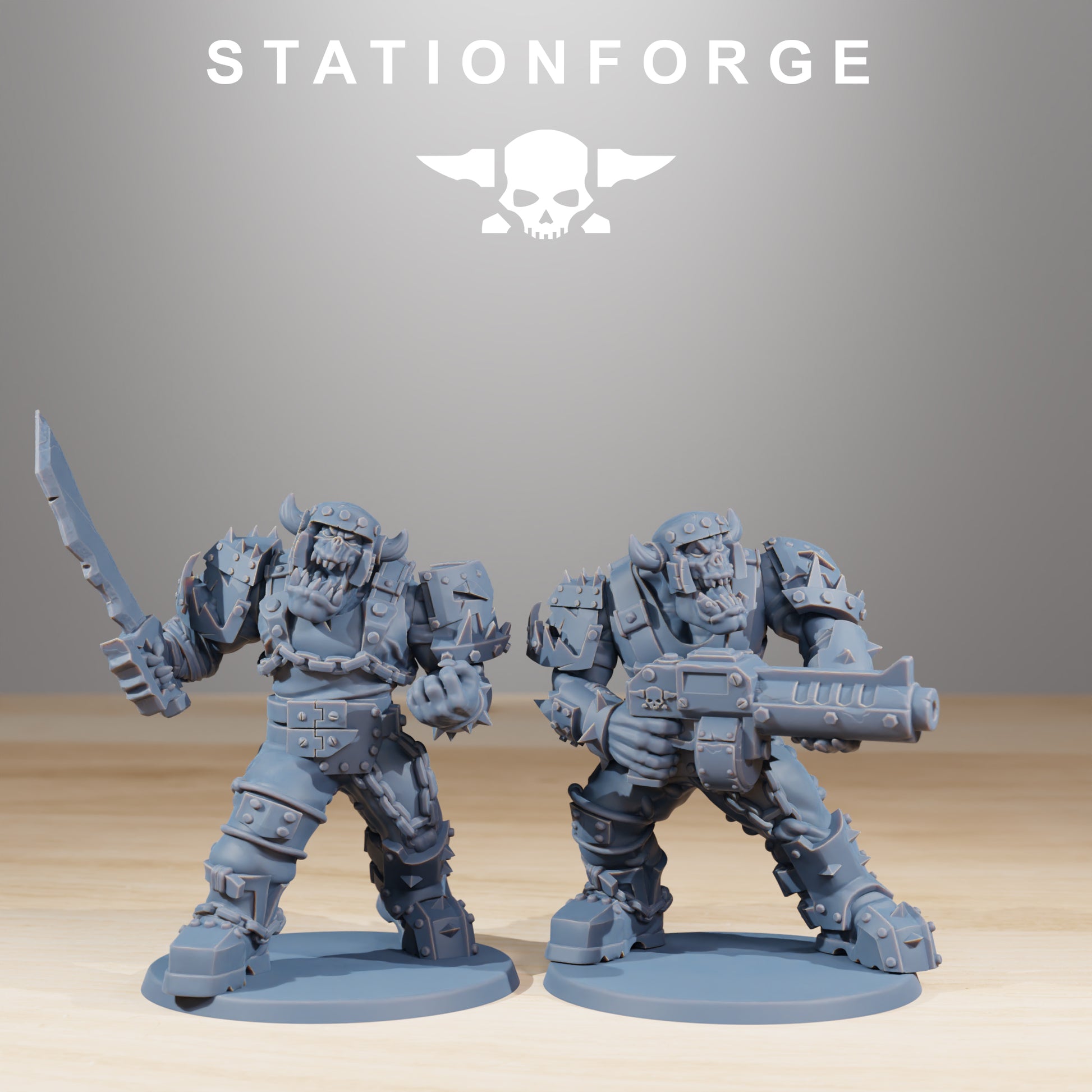 Produktfoto Tabletop 28mm The Printing Goes Ever On (TPGEO)  0: Orkaz Berserkers