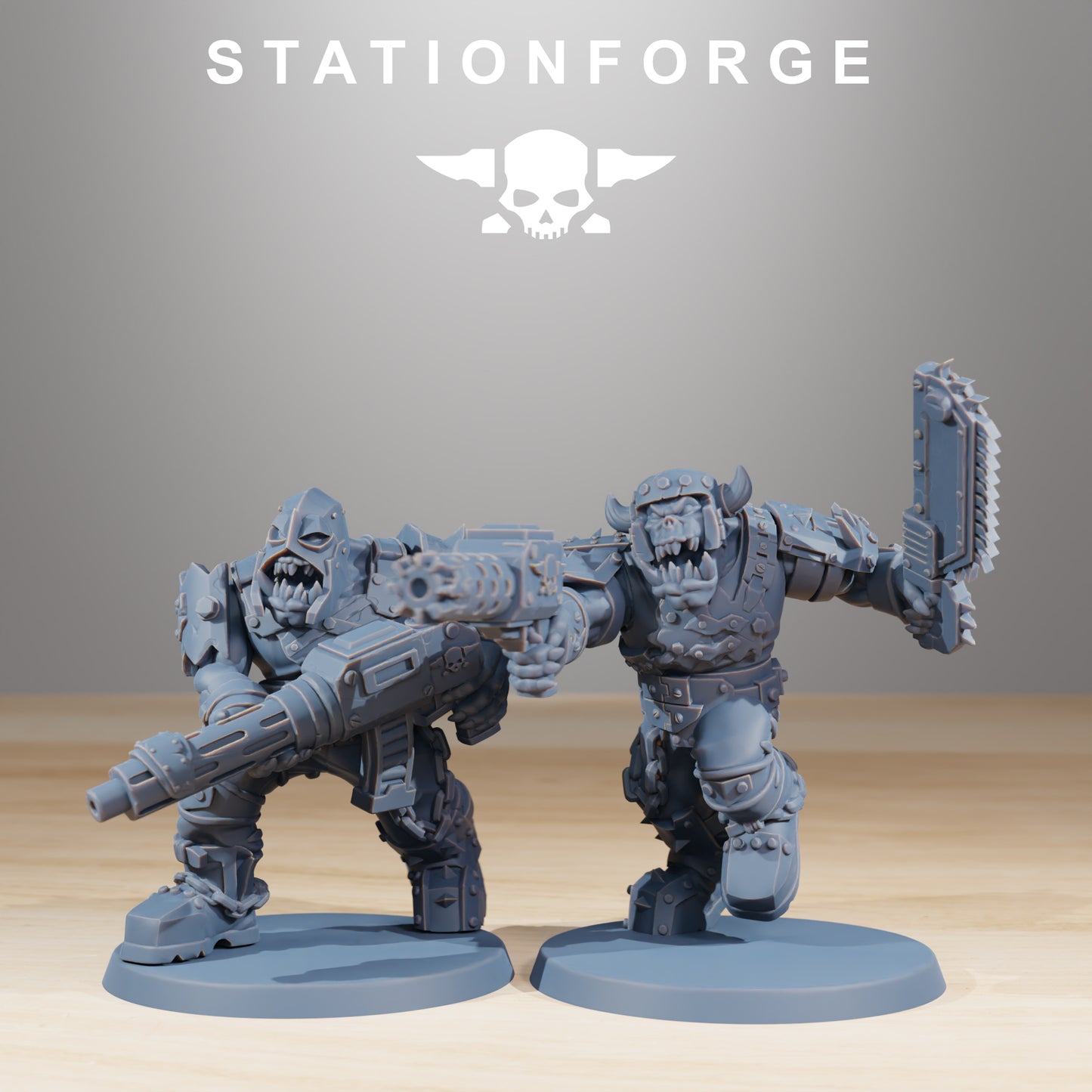 Produktfoto Tabletop 28mm The Printing Goes Ever On (TPGEO)  0: Orkaz Berserkers