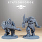 Produktfoto Tabletop 28mm The Printing Goes Ever On (TPGEO)  0: Orkaz Berserkers