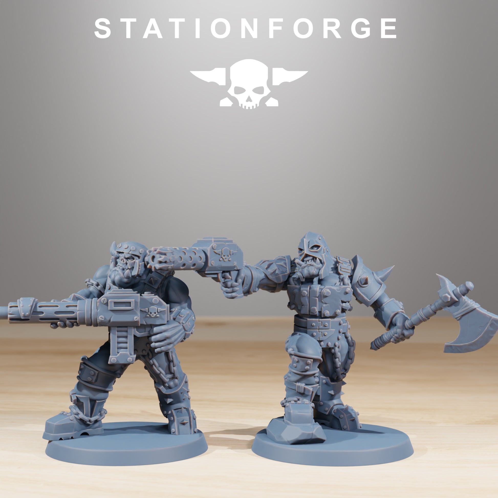 Produktfoto Tabletop 28mm The Printing Goes Ever On (TPGEO)  0: Orkaz Berserkers