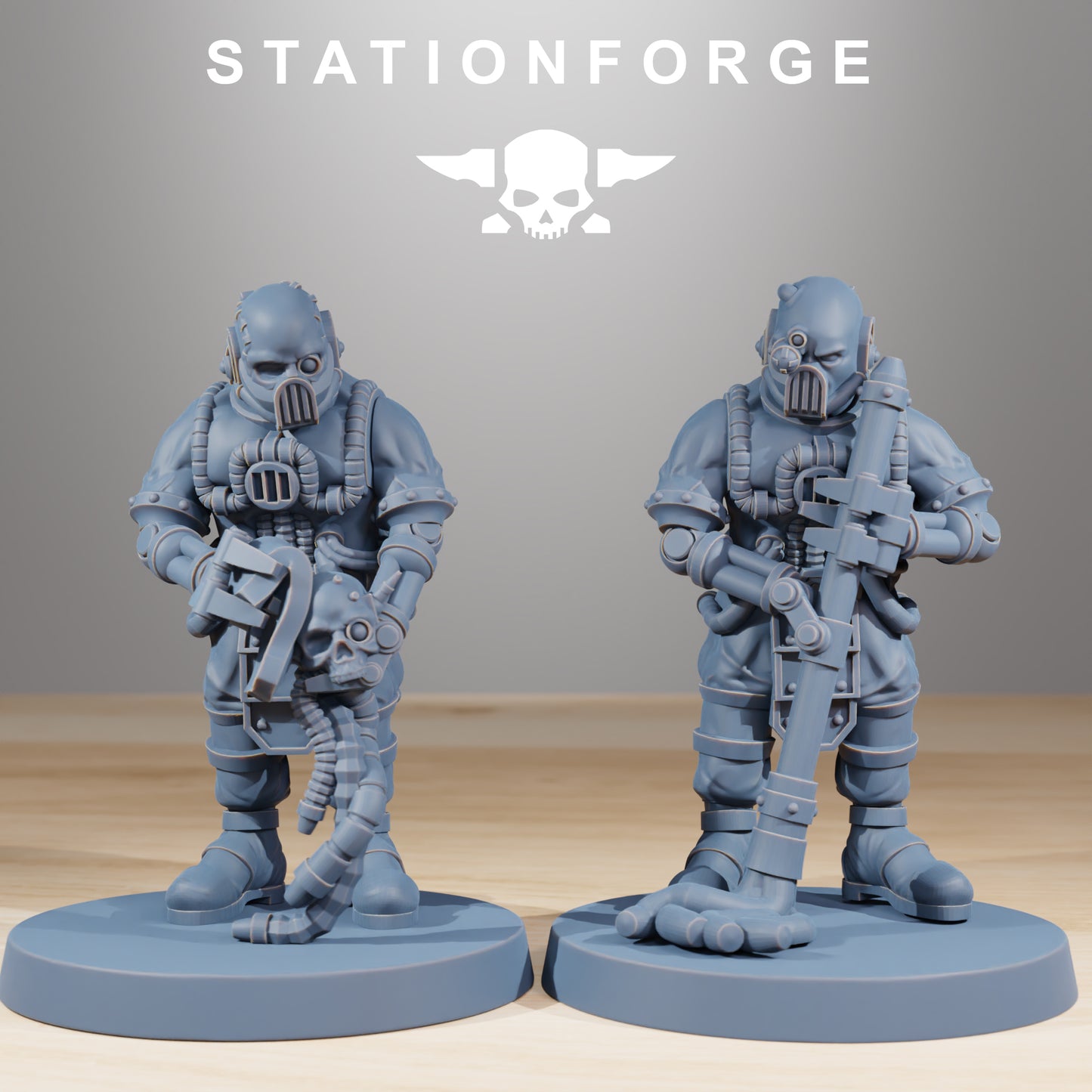 Produktfoto Tabletop 28mm The Printing Goes Ever On (TPGEO)  0: Scavenger Cyborgs