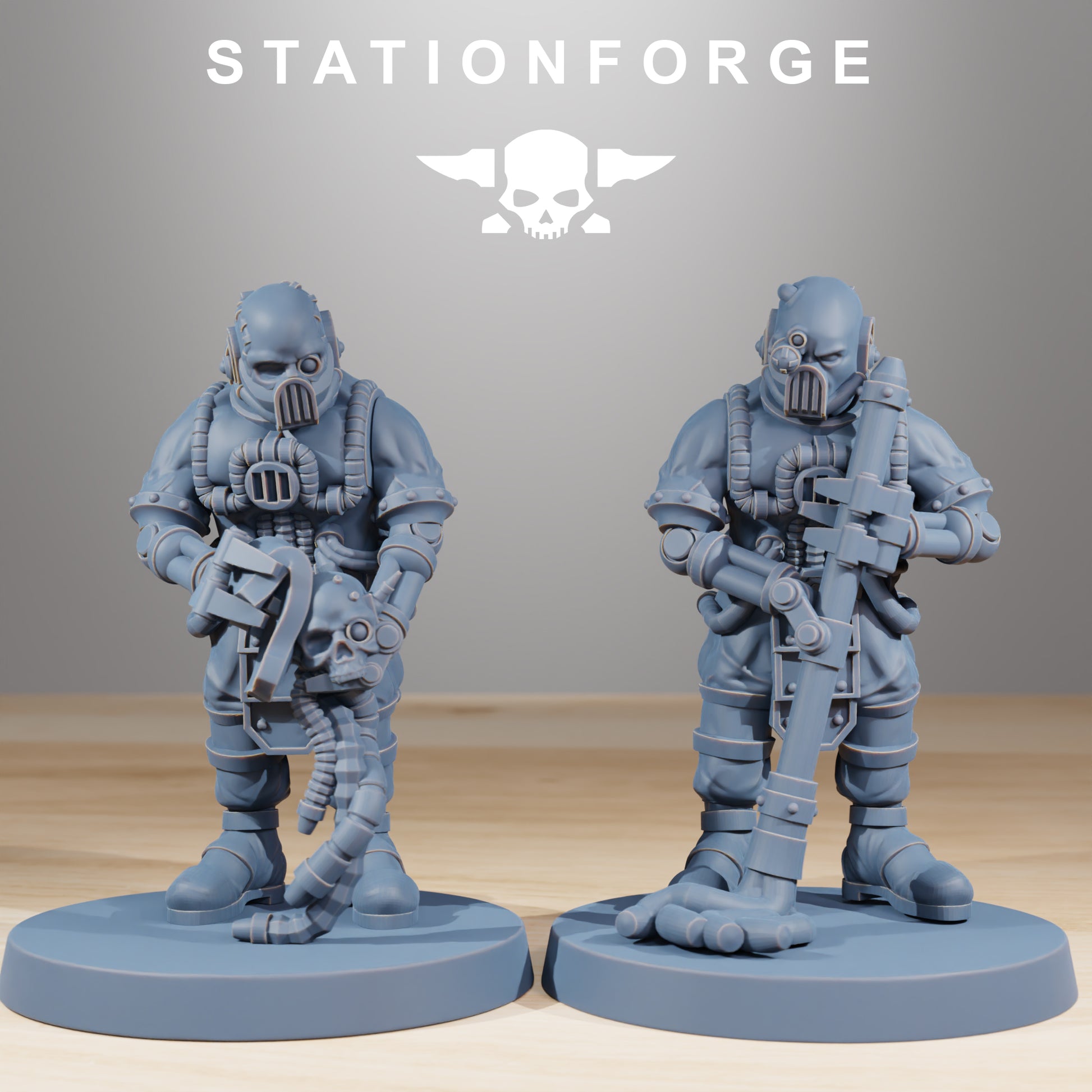 Produktfoto Tabletop 28mm The Printing Goes Ever On (TPGEO)  0: Scavenger Cyborgs