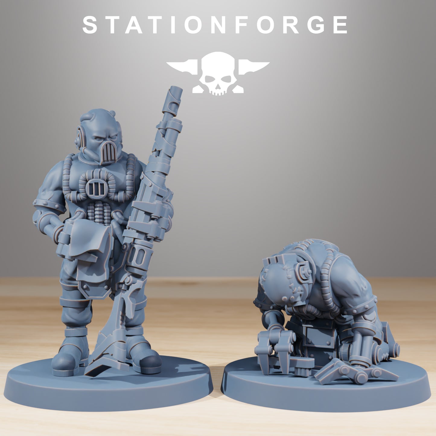 Produktfoto Tabletop 28mm The Printing Goes Ever On (TPGEO)  0: Scavenger Cyborgs
