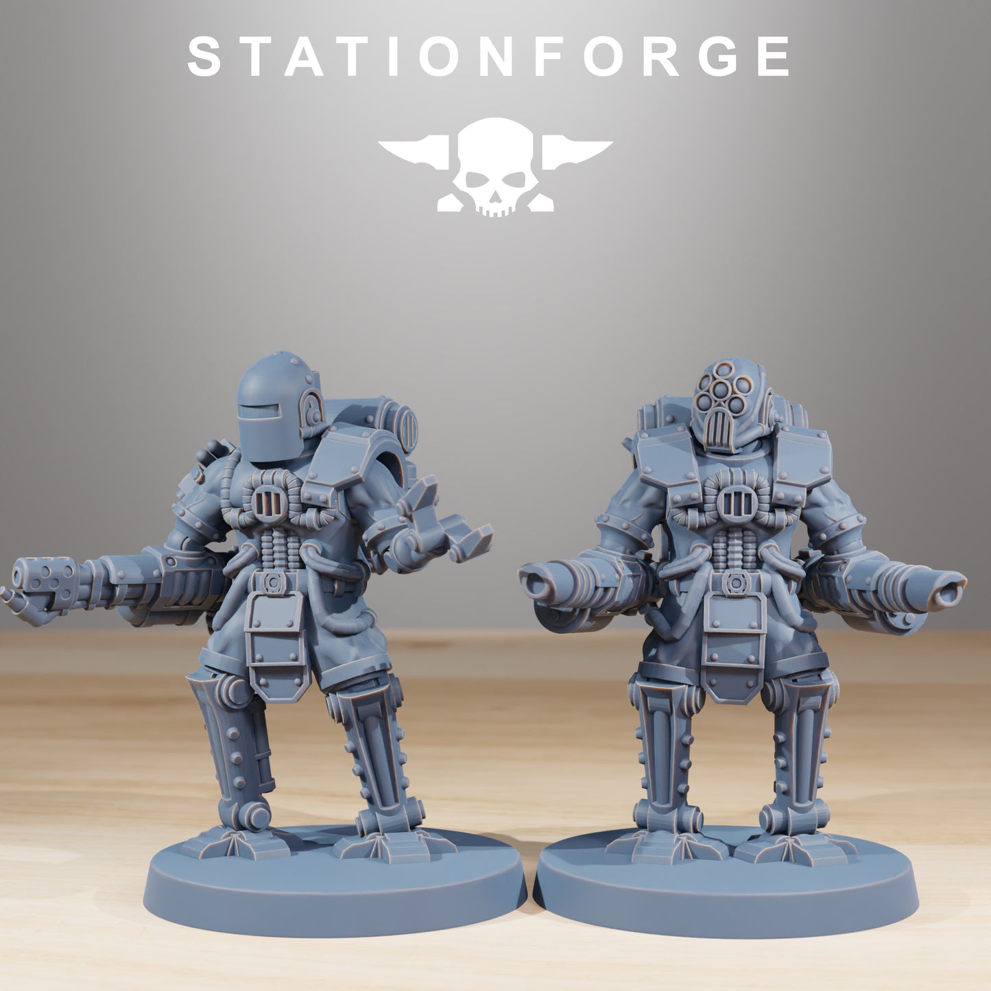 Produktfoto Tabletop 28mm The Printing Goes Ever On (TPGEO)  0: Scavenger Cyborgs