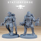 Produktfoto Tabletop 28mm The Printing Goes Ever On (TPGEO)  0: Scavenger Cyborgs
