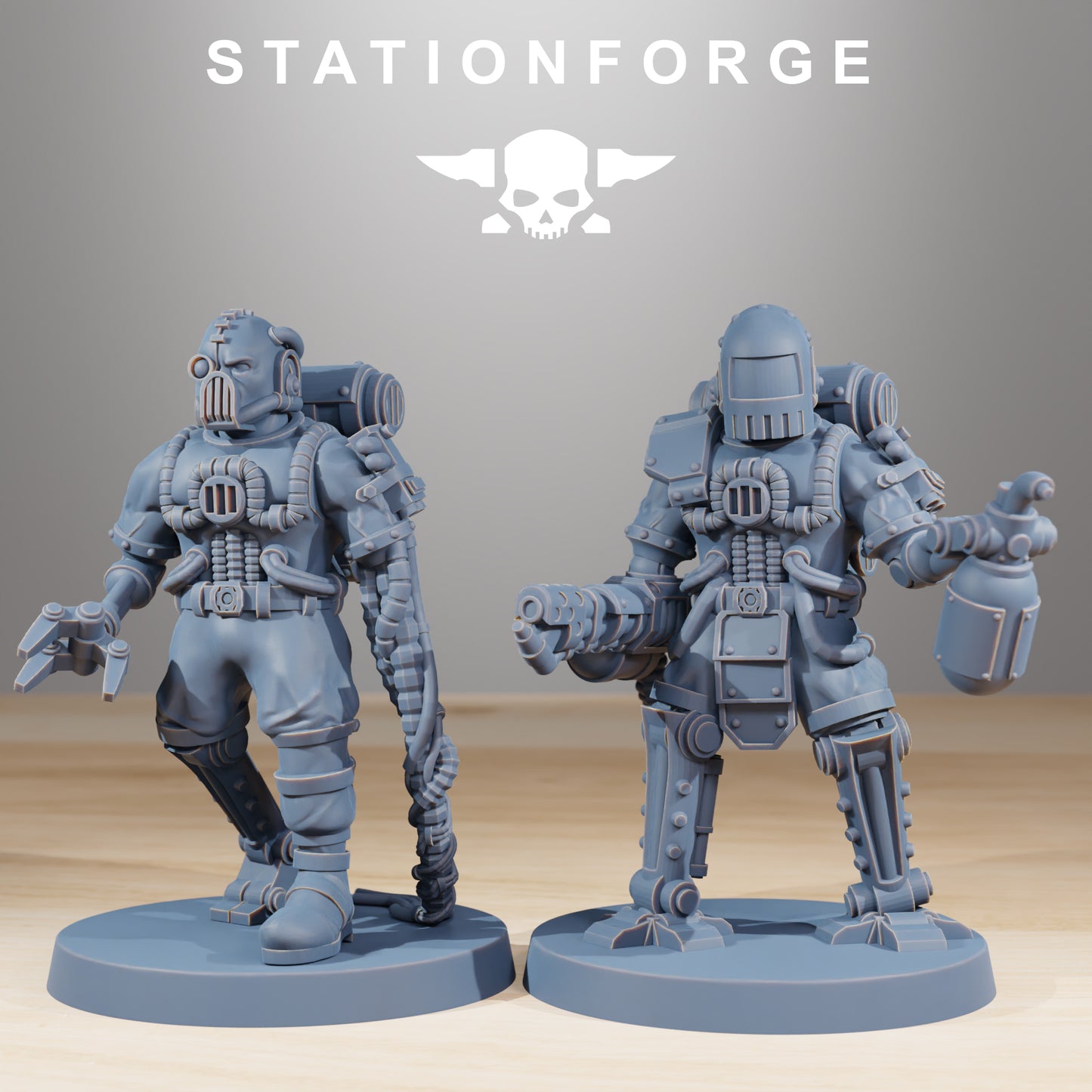 Produktfoto Tabletop 28mm The Printing Goes Ever On (TPGEO)  0: Scavenger Cyborgs