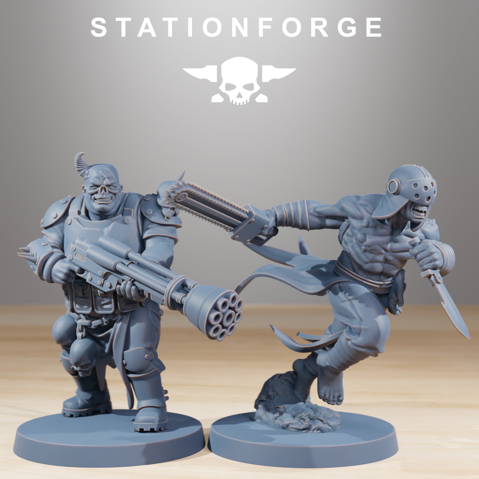 Produktfoto Tabletop 28mm The Printing Goes Ever On (TPGEO)  0: Corrupted Guard Nomads