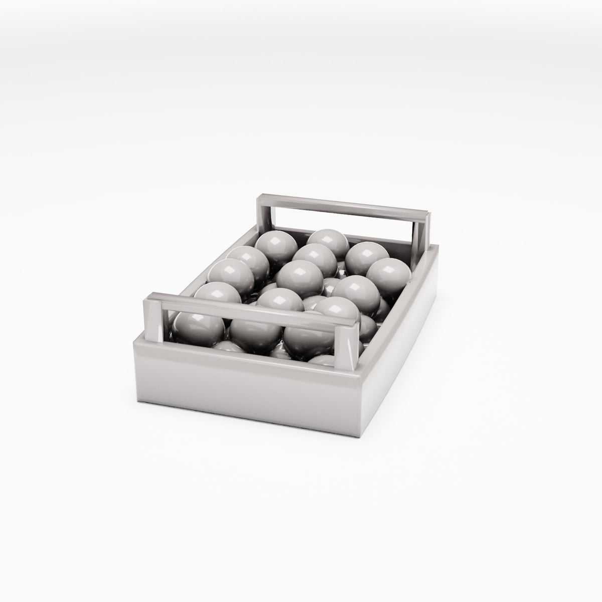 Diorama Modellbau Produktfoto 0: Diorama Markt: Obstkiste mit Waren (Ref. 799D)