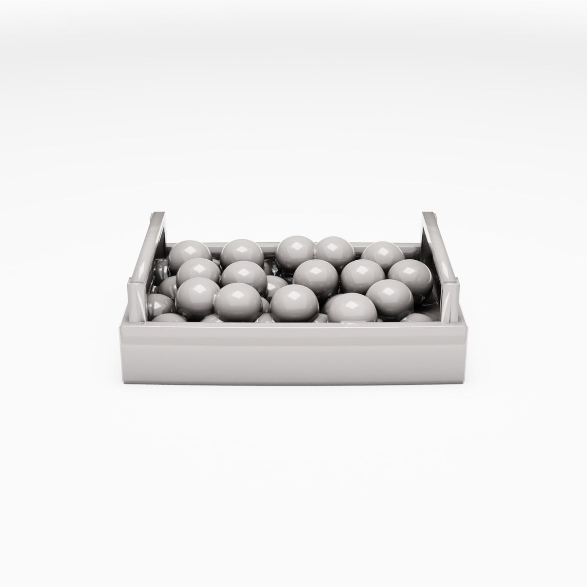 Diorama Modellbau Produktfoto 2: Diorama Markt: Obstkiste mit Waren (Ref. 799D)