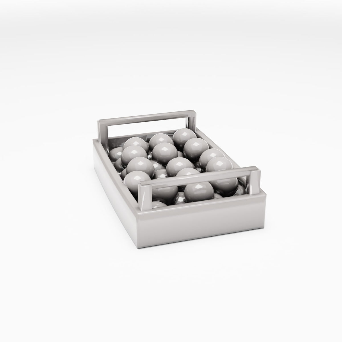 Diorama Modellbau Produktfoto 3: Diorama Markt: Obstkiste mit Waren (Ref. 799D)