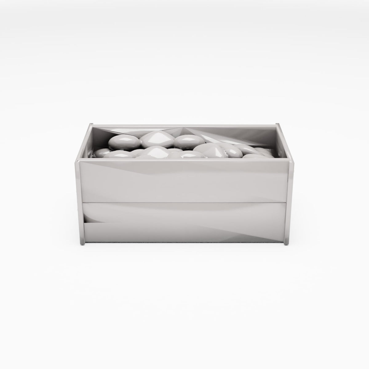 Diorama Modellbau Produktfoto 2: Diorama Markt: Offene Obstkiste mit Waren (Ref. 815D)