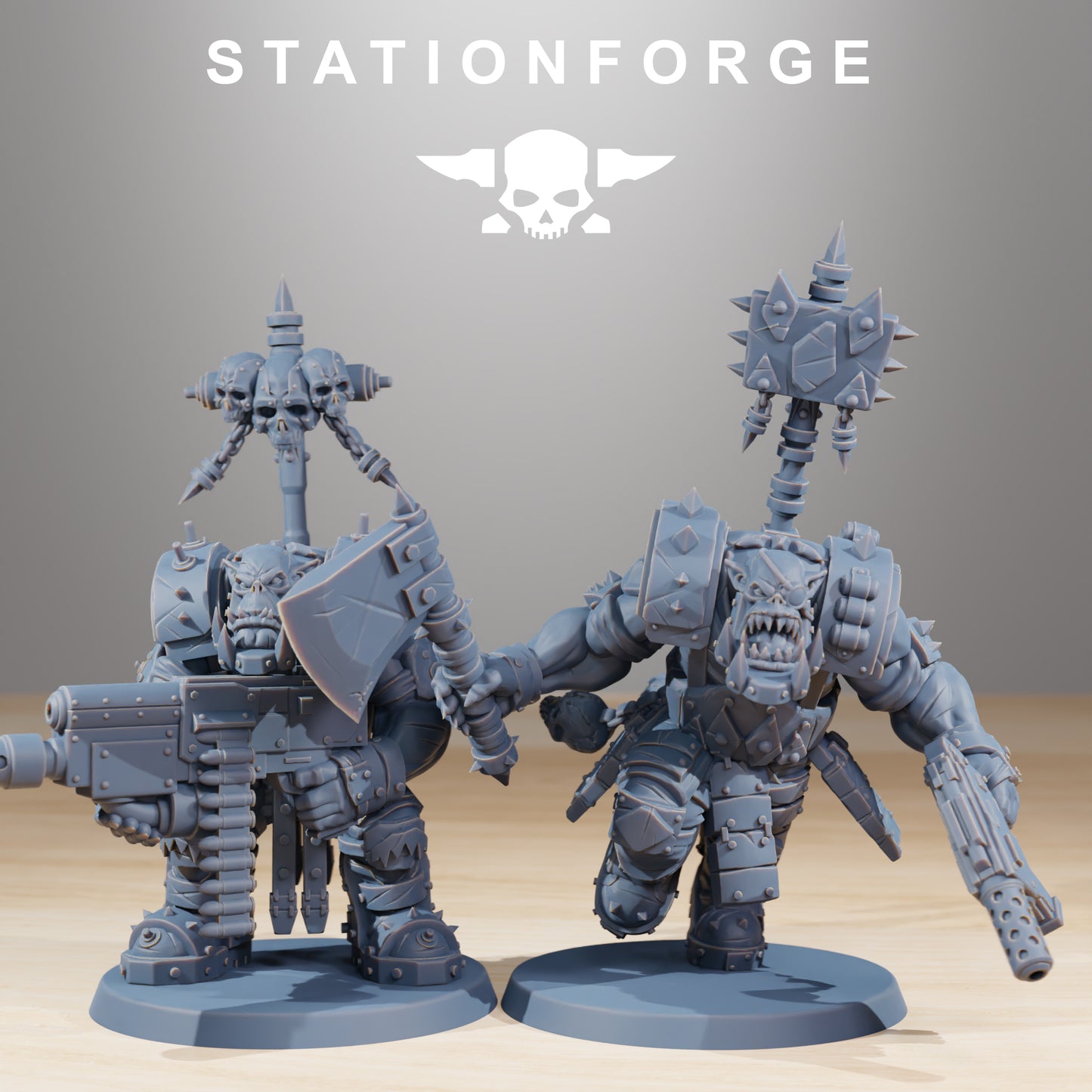 Produktfoto Tabletop 28mm The Printing Goes Ever On (TPGEO)  0: Orkaz SullKrushers