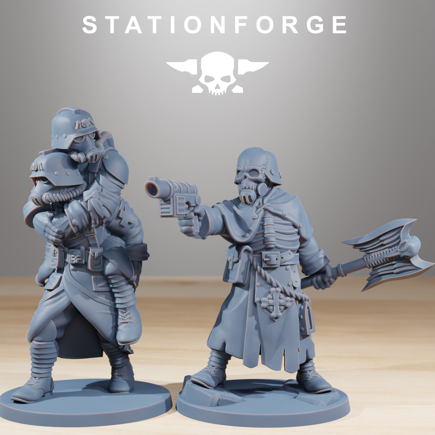 Produktfoto Tabletop 28mm The Printing Goes Ever On (TPGEO)  0: GrimGuard Casualties