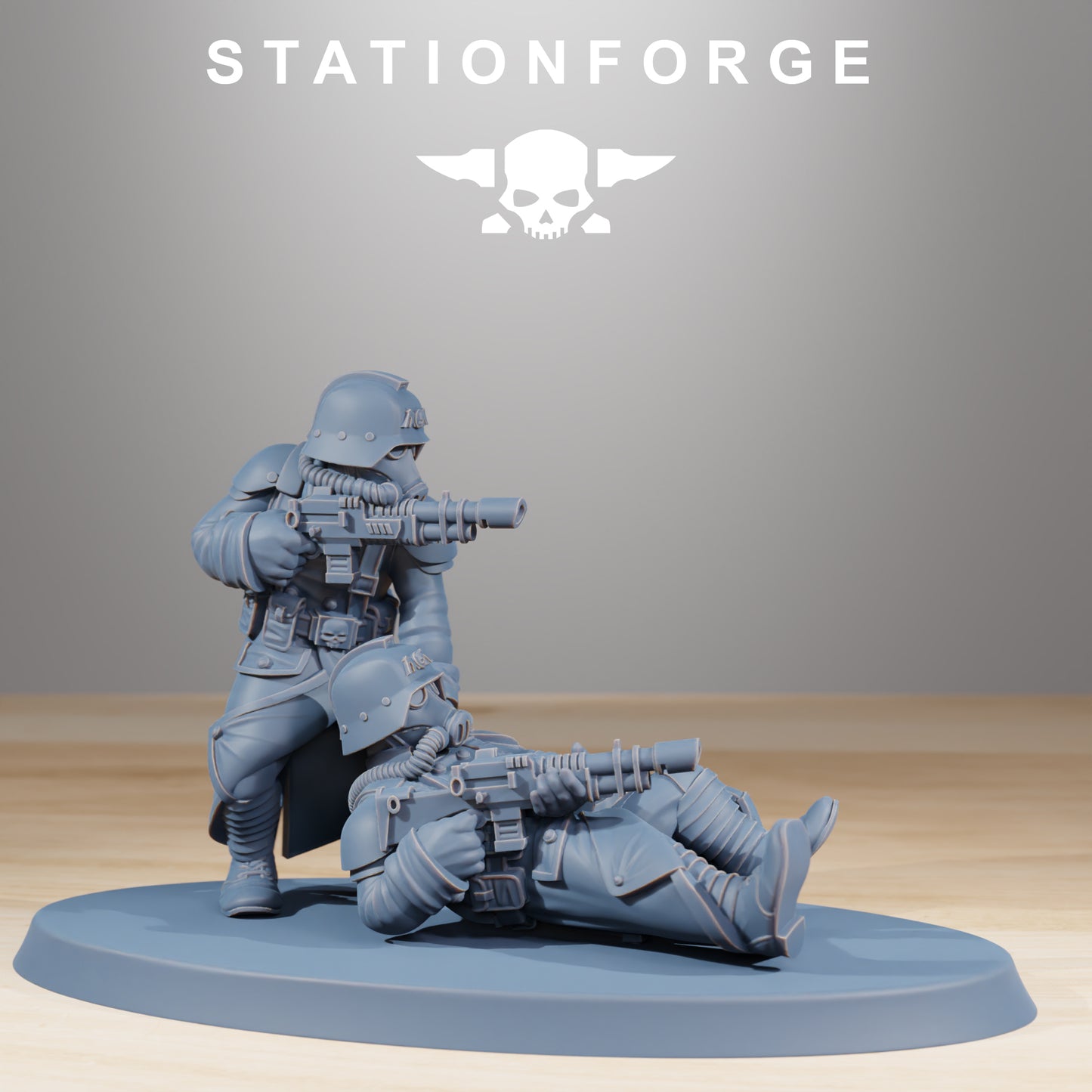 Produktfoto Tabletop 28mm The Printing Goes Ever On (TPGEO)  0: GrimGuard Casualties
