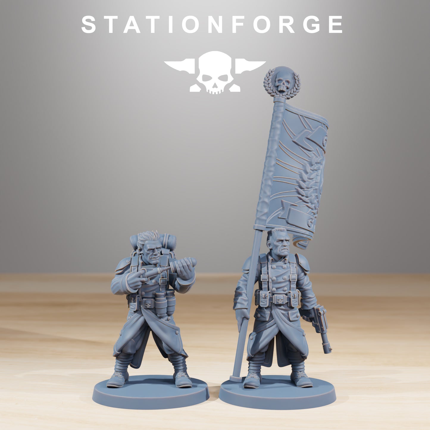 Produktfoto Tabletop 28mm The Printing Goes Ever On (TPGEO)  0: GrimGuard Combatants