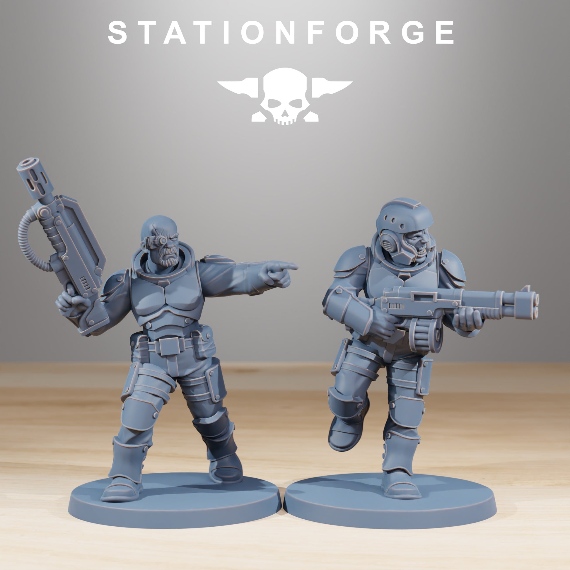Produktfoto Tabletop 28mm The Printing Goes Ever On (TPGEO)  0: Vaskar Infantry Builder Kit